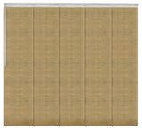 Daffodil 5-Panel Track Extendable Vertical Blinds 58-110"W