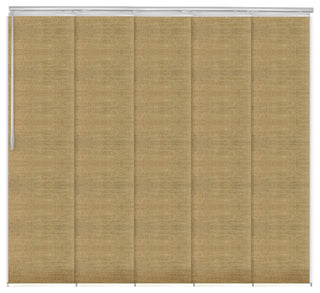 Daffodil 5-Panel Track Extendable Vertical Blinds 58-110"W