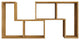 ANALI Modular Bookcase, Country Oak