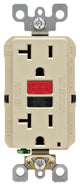 Leviton Self Test GFCI Receptacle, Ivory, 20 Amps