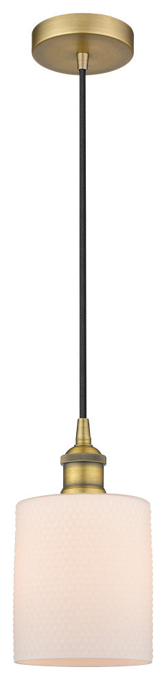 Innovations 616-1P-BB-G111 1-Light Mini Pendant, Brushed Brass