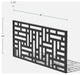Decorative Screen Panel, Block