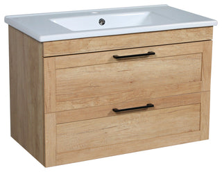 Bathroom Vanity Palm Beach Teak Wood 34" No Mirror