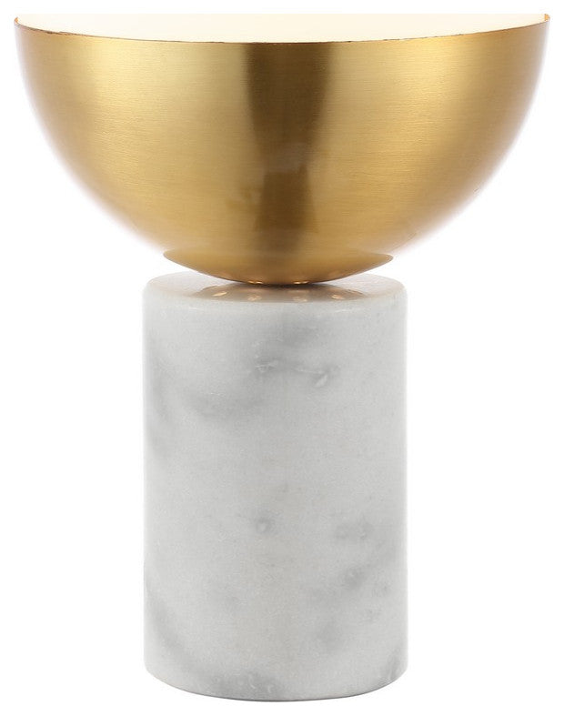 Safavieh Evolet Table Lamp Gold/White