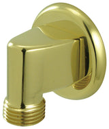 Showerscape Wall Mount Water Supply Elbow, Polished Brass