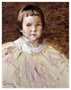"Little Girl" Digital Paper Print by William Merritt Chase, 19"x24"