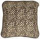Pillow Decor Deer Print Cotton Small Throw Pillow, 17"x17"