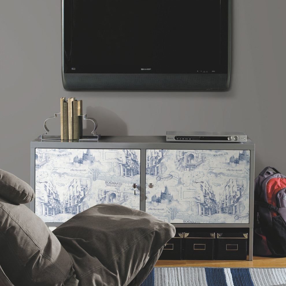 Harry Potter Map Peel & Stick Wallpaper