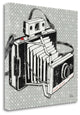 "Vintage Analog Camera" By Michael Mullan, Giclee Print on Gallery Wrap Canvas