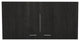 Oklahoma Wall Cabinet with 2 Doors and Metal Handles, Black/White