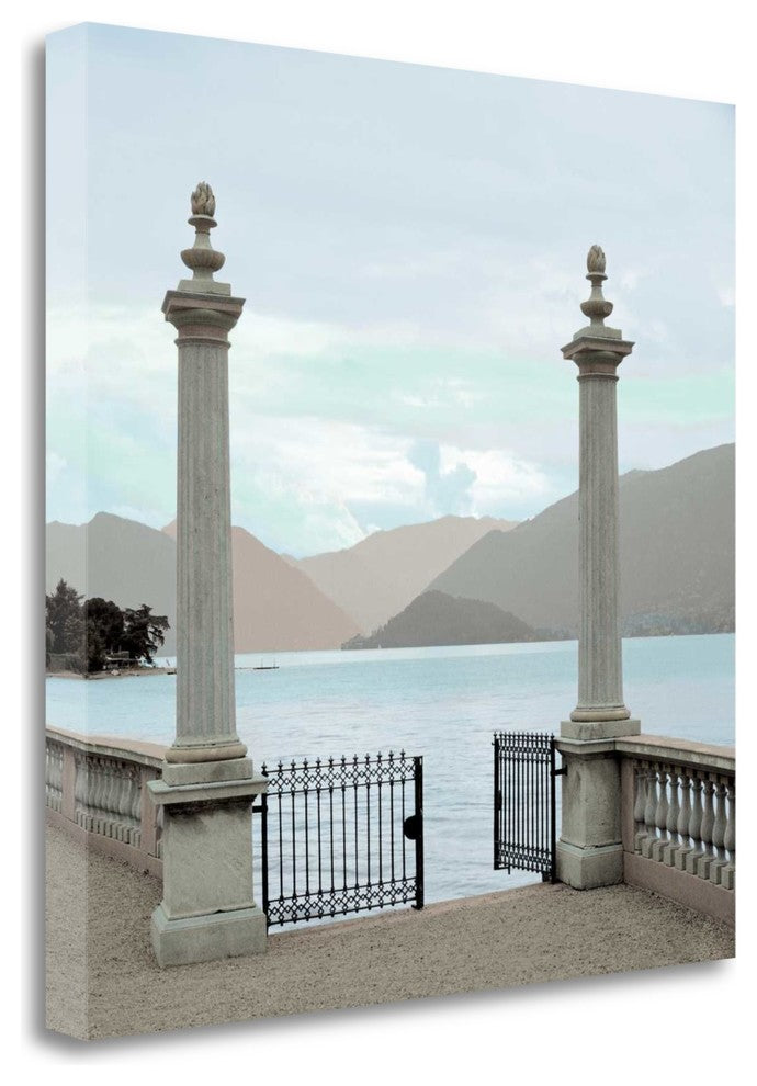 "Harbor Garden Gates" By Alan Blaustein, Giclee Print on Gallery Wrap Canvas
