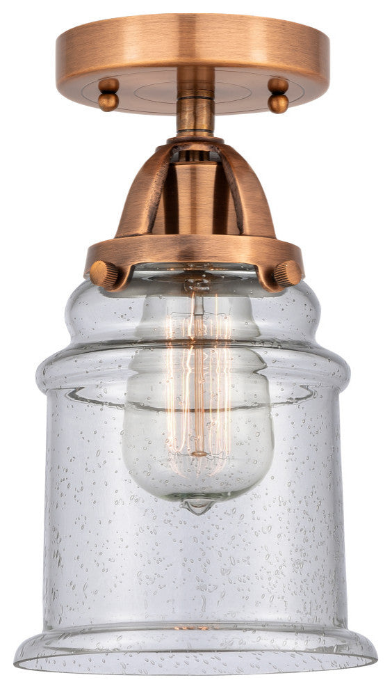 INNOVATIONS LIGHTING 288-1C-AC-G184-LED Canton 1 Light 6 inch Semi-Flush Mount