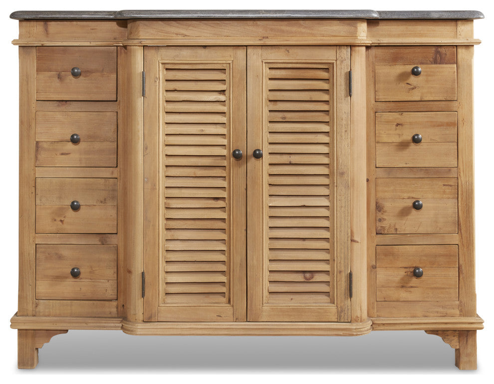 48" Reclaimed Pine Single Bath Vanity