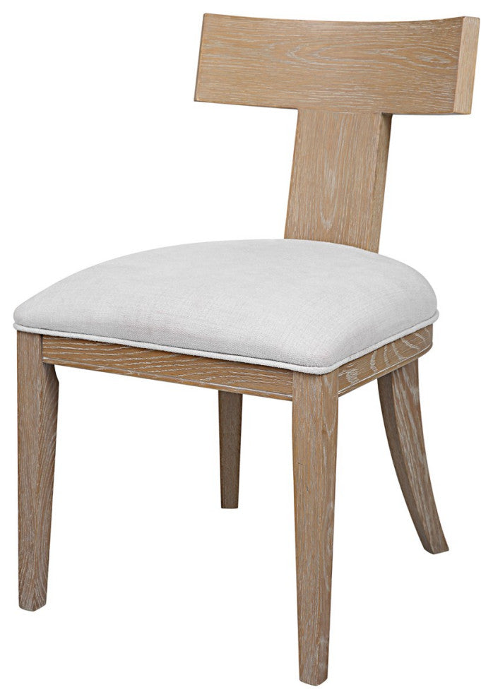 Uttermost Idris Armless Chair Natural 23595