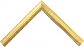 Rubbed Gold Picture Frame, 1-1/2", Easle Back, Traditional,  5x 7