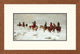"Lost In A Snowstorm - We Are Friends"  by Charles M. Russell, 25x17"