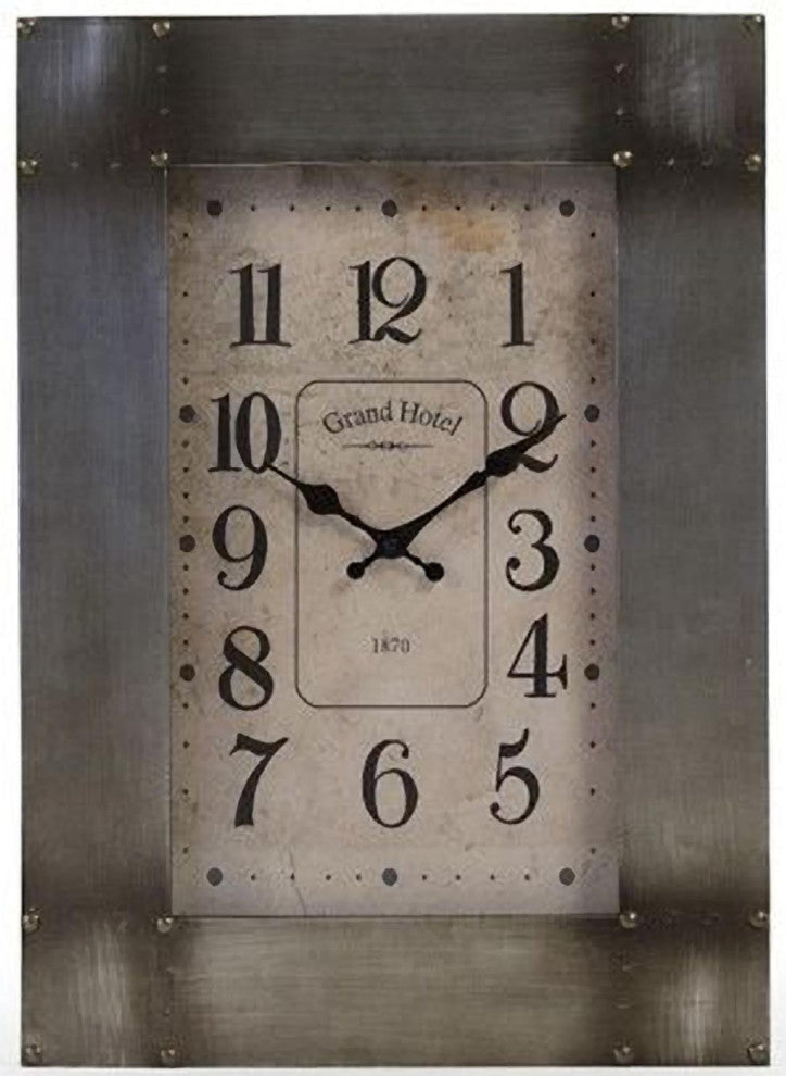 Elegant Ebony Mdf Caress Wall Clock