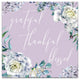 Grateful Peonies Lilac 16x16 Canvas Wall Art