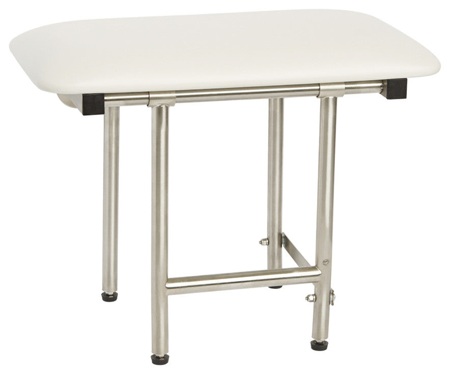 Signature Series Bench Style Shower Seat, 22 X 15