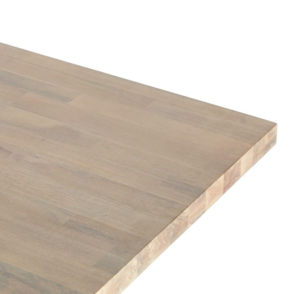 Clarita Dining Table-White Wash Mango