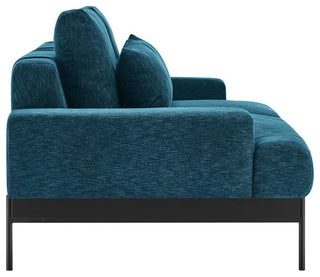 Proximity Upholstered Fabric Sofa, Azure