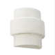 Caldwell Indoor Wall Light, Paintable Bisque