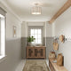 Gracelan 2 Light 13" Brushed Nickel Semi-Flush