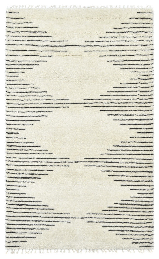 Bernie, Handmade Area Rug 5' 0" x 8' 0"