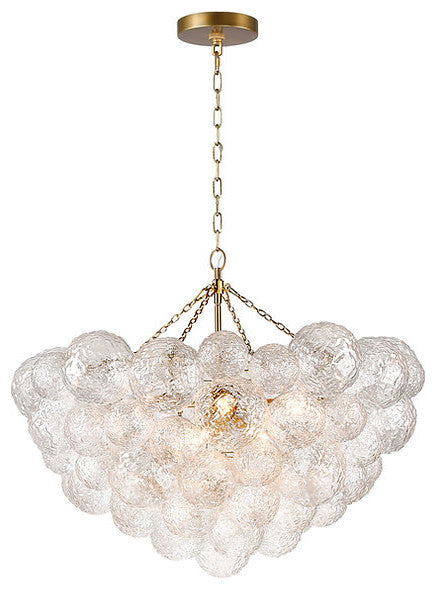 Seraphina Ice-ball Chandelier, D35"