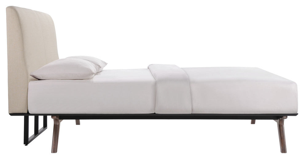 Modway Tracy 5 Piece Queen Bedroom Set, Cappuccino Beige