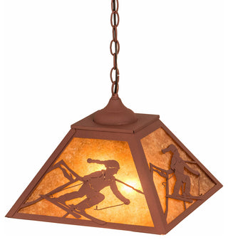 16 Square Alpine Pendant