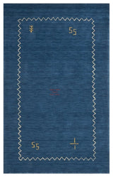 Safavieh Himalaya 8'9" X 12' Hand Loomed Wool Pile Rug in Blue