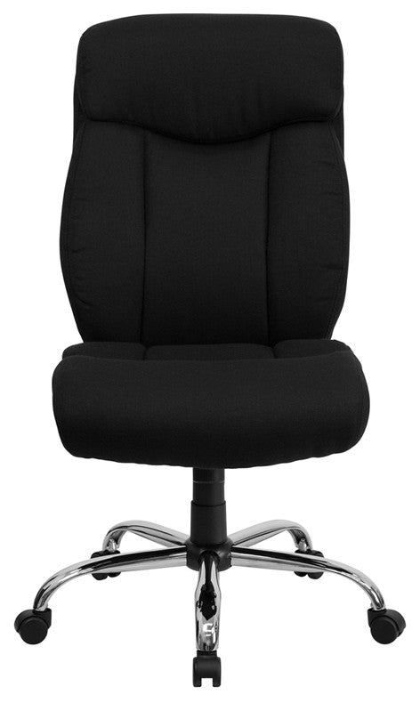 Big and Tall Office Chair GO-1235-BK-FAB-GG