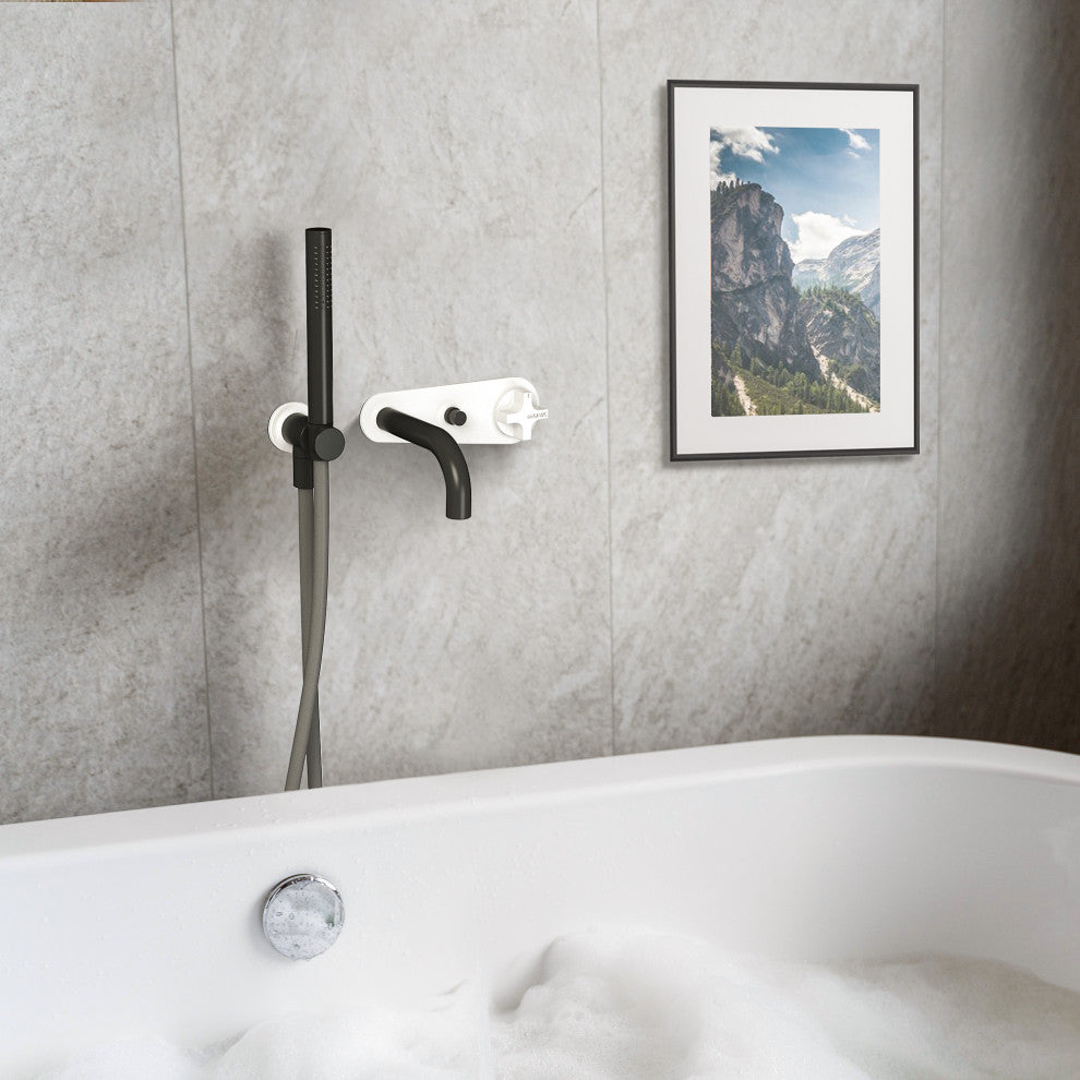 Newly Design Wall Mounted Tub Spout with Handheld Shower