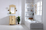 27" Single Bathroom Vanity, Vintage Mint