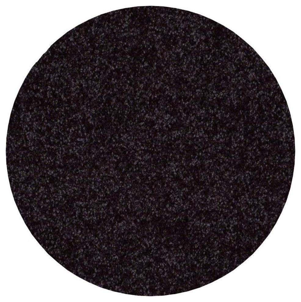 Kids Crazy Carpet Home & School Area Rugs, People Pet Friendly, Tuxedo, Round 7'