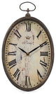 Paris Oval Wall Clock