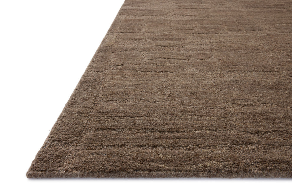 Loloi Hartley Brown / Mocha 18" x 18" Sample Rug