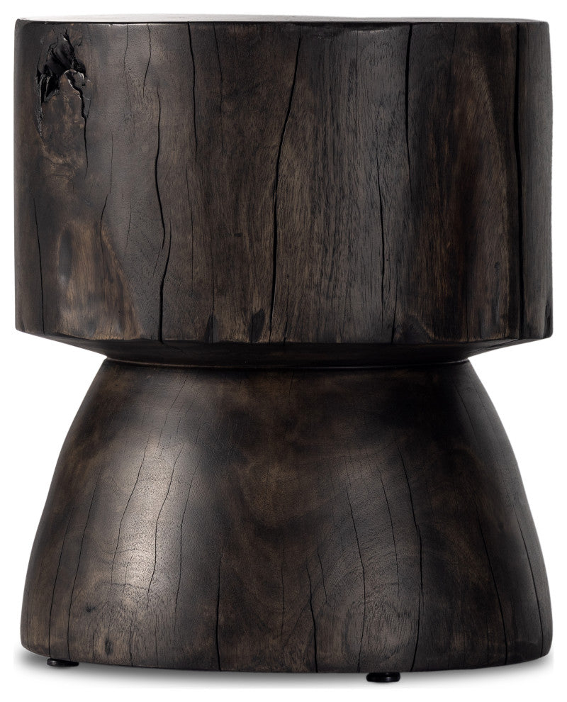 Tino End Table-Rubbed Black