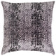 Surya Safari SFR-001 18"x18" Pillow Cover, Blush/Black