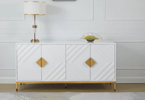 64" Tennant Brand Desata Versatile Sideboard, White