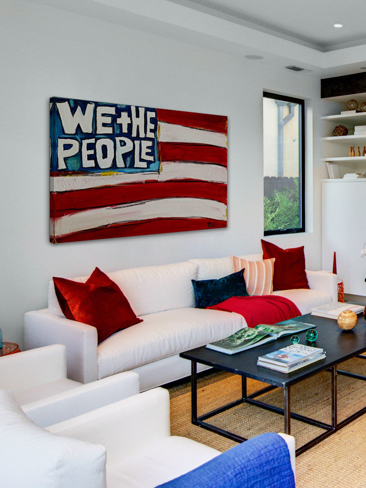 "Tori Summer" Painting Print on Canvas by Tori Campisi