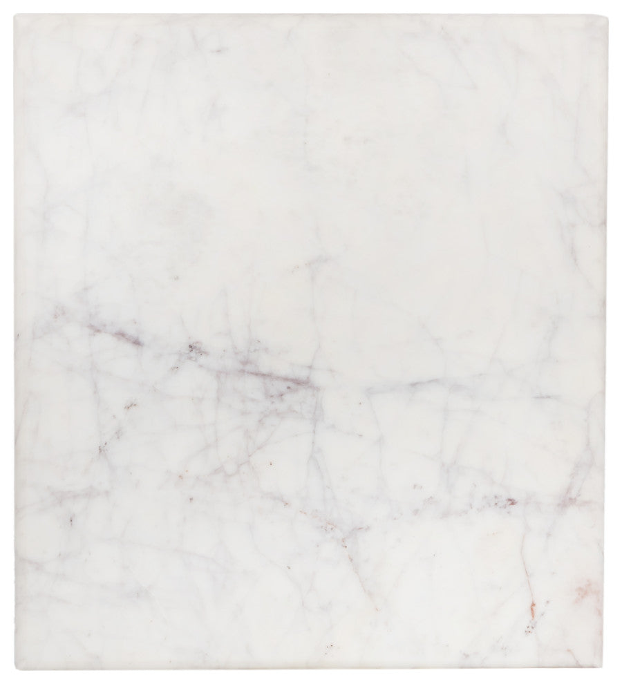 Verona End Table, White