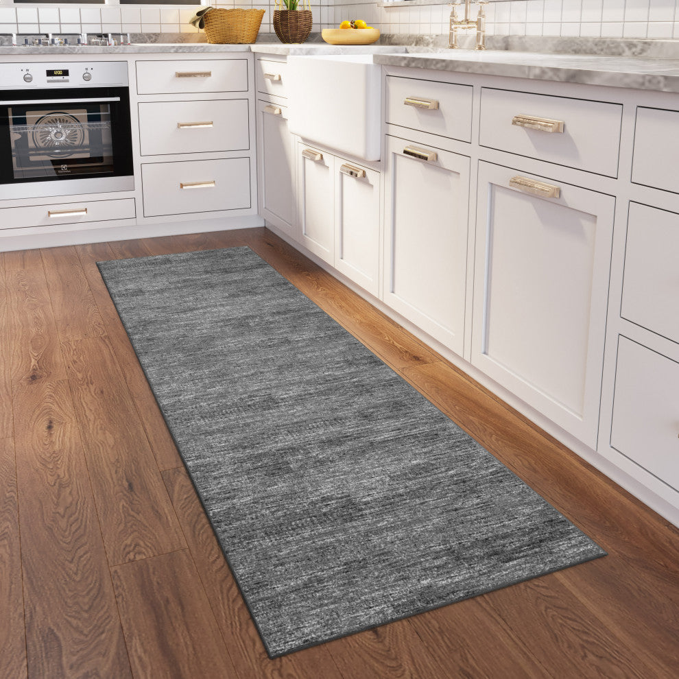 Dalyn Ciara CR1 Charcoal 2'6"x8' Runner Rug