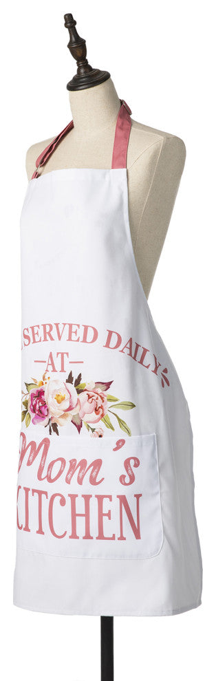 31.25" Faux Burlap Mother's Day Apron