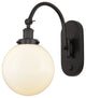 Innovations 918-1W-OB-G201-8 1-Light Sconce, Oil Rubbed Bronze
