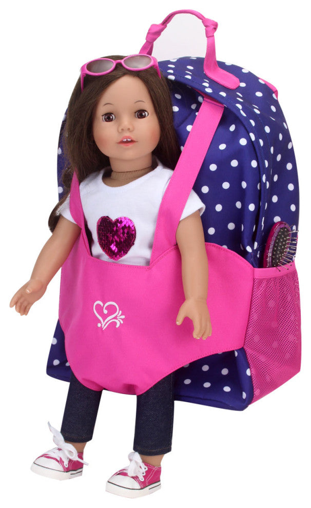 Sophia's Backpack Carrier for 15'' 18'' Dolls