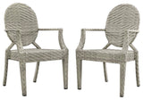 Casper Outdoor Patio Dining Armchair Set of 2