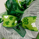 St Patricks Day Lucky And I Gnome It Handmade Deco Mesh