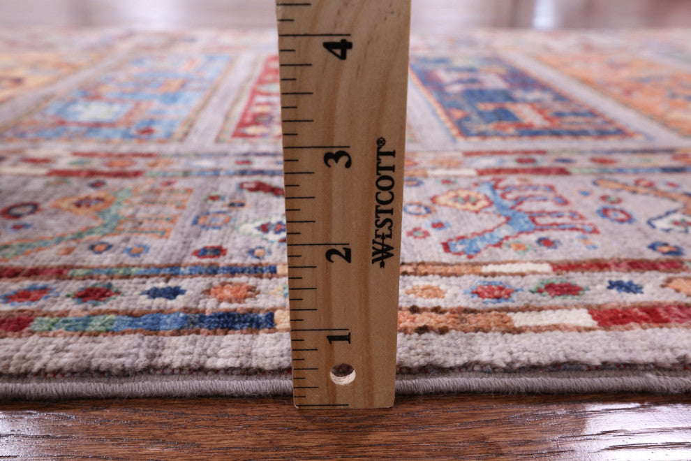 2' 9" X 10' 3" Hand Knotted Persian Gabbeh Tribal Runner Rug Q5368